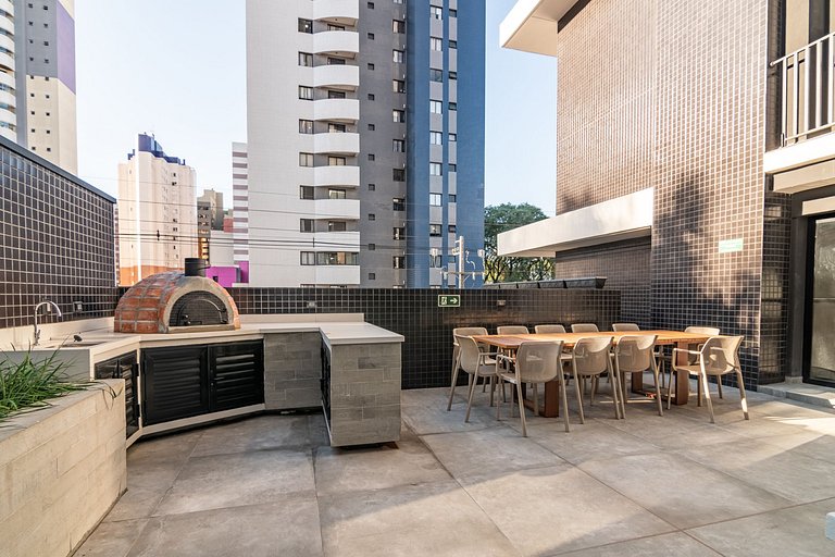 Apartamento 2 quartos - Vibe Batel - Perto de tudo (C126)