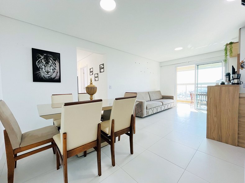 Apartamento 8 pessoas frente Mar - em Piçarras