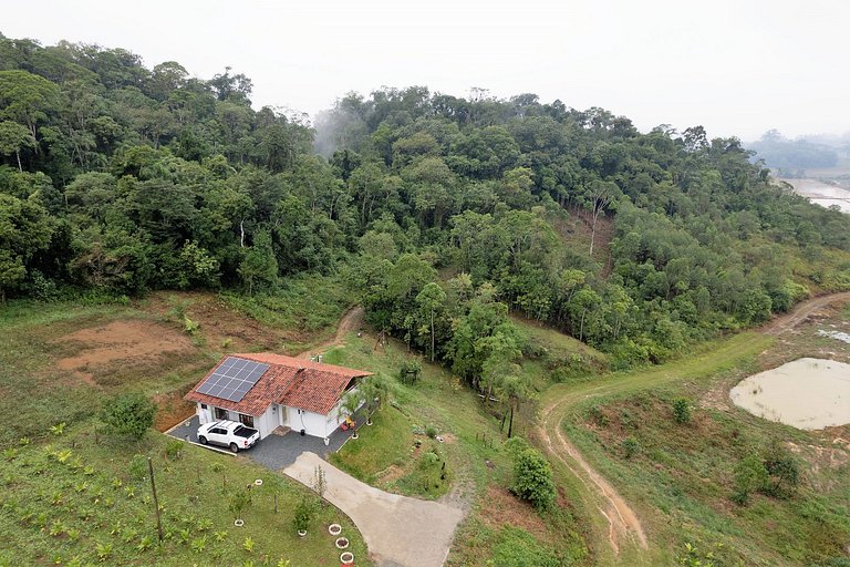 Sitio localizado na região de Guaramirim