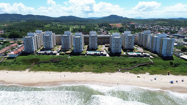 Vista mar e Pé na areia - em Barra Velha