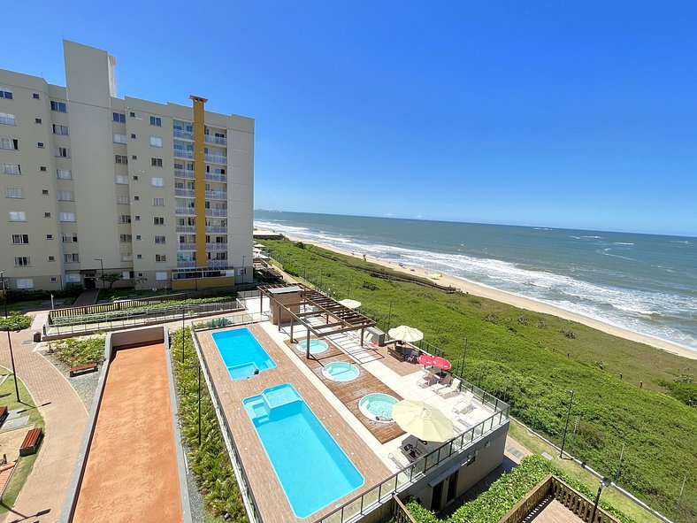 Vista mar e Pé na areia - em Barra Velha